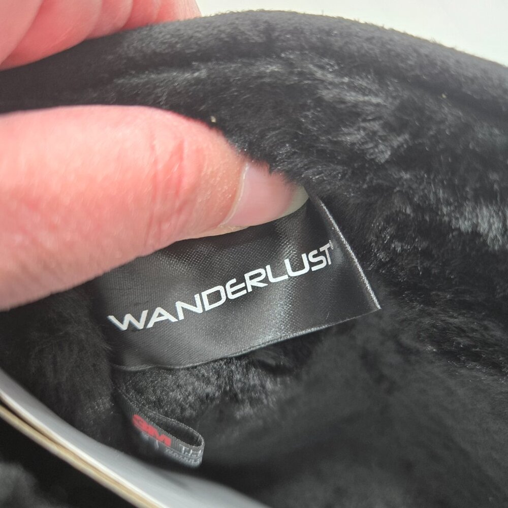 Wanderlust Women's Nika Black Fur Knee-High Boots Shoes 8 Wide W 1077498-9 New - Picture 14 of 16